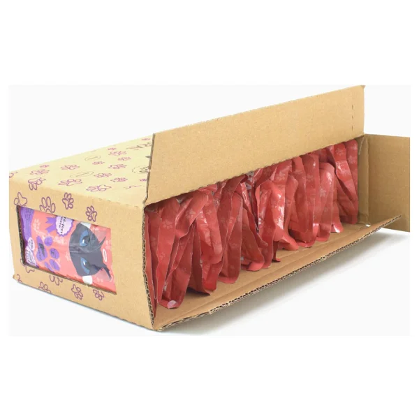 MHAUW 30 Paket Mhauw Kediler İçin Ciğer Ödül Mama Püre 80 Gr - Görsel 2