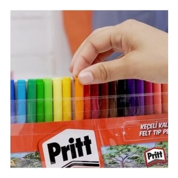 Pritt 24'lü Keçeli Kalem Seti - Görsel 3