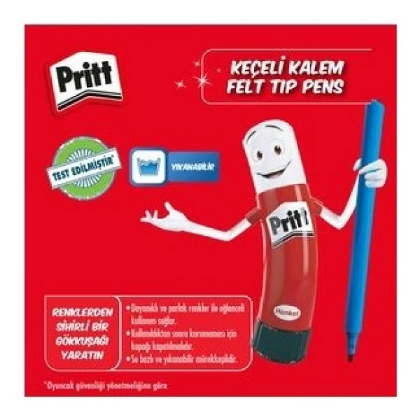 Pritt 24'lü Keçeli Kalem Seti - Görsel 5