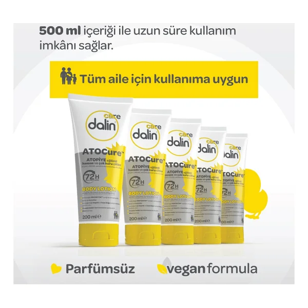 Dalin Care Atocure 200 Ml Vücut Losyonu - Görsel 5