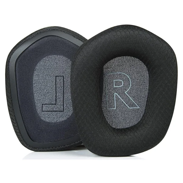 Logitech G733 Uyumlu Kulaklık Pedi Süngeri Yedek Köpük Kulak Pedleri Minder Yastık Logitech G 733 G335 K/Da Lightspeed Kablosuz Oyun Kulaklığı İle Uyumlu Ped Earpad - Siyah - Görsel 9