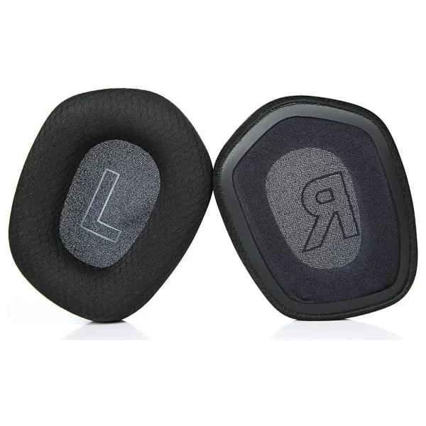 Logitech G733 Uyumlu Kulaklık Pedi Süngeri Yedek Köpük Kulak Pedleri Minder Yastık Logitech G 733 G335 K/Da Lightspeed Kablosuz Oyun Kulaklığı İle Uyumlu Ped Earpad - Siyah - Görsel 7