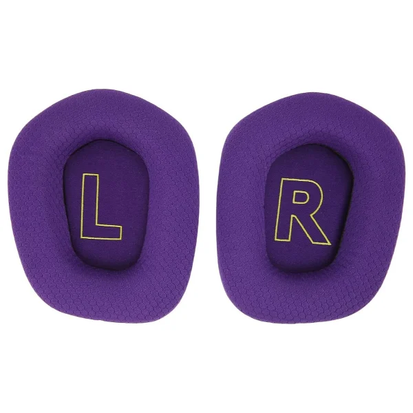 Logitech G733 Uyumlu Kulaklık Pedi Süngeri Yedek Köpük Kulak Pedleri Minder Yastık Logitech G 733 G335 K/Da Lightspeed Kablosuz Oyun Kulaklığı İle Uyumlu Ped Earpad - Siyah - Görsel 10