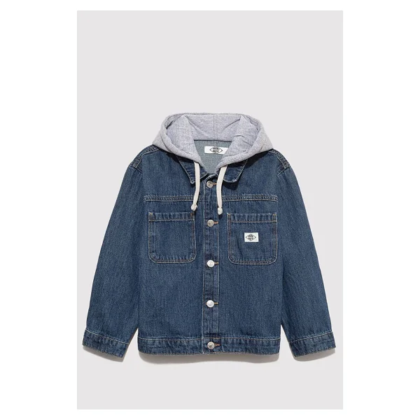 Mavi Kai Street Mv91 Koyu Jean Ceket 6111402-91062 - 7-8 Yaş - Görsel 7