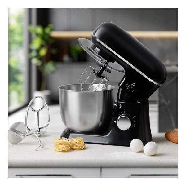 Aryıldız Power Chef 1500 W Siyah 5 Lt Stand Mikser - Görsel 2