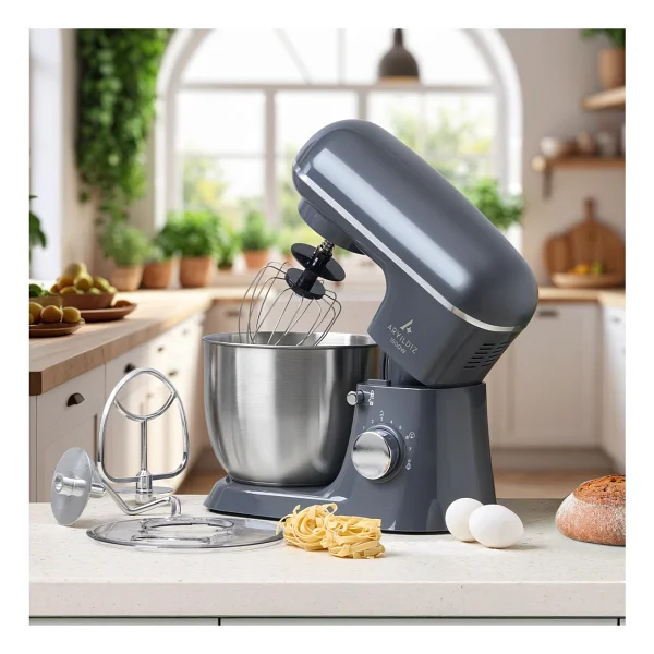 Aryıldız Power Chef 1500 W Antrasit 5 Lt Stand Mikser - Görsel 2