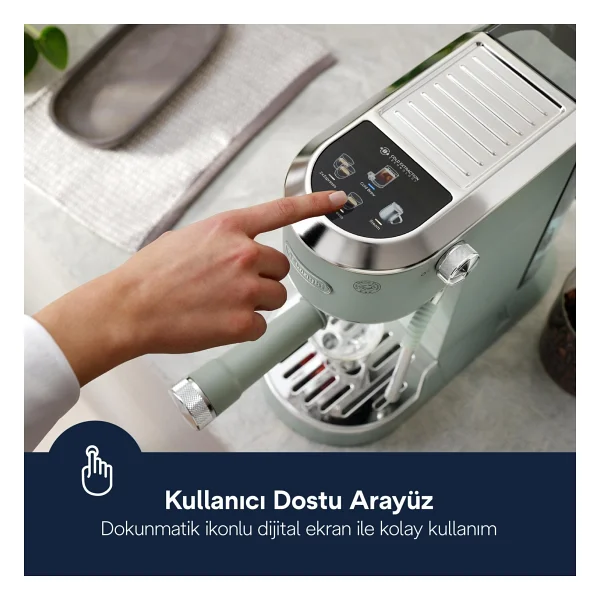 Delonghi Dedica Duo Ec890.Gr Yeşil Manuel Espresso Makinesi - Görsel 2