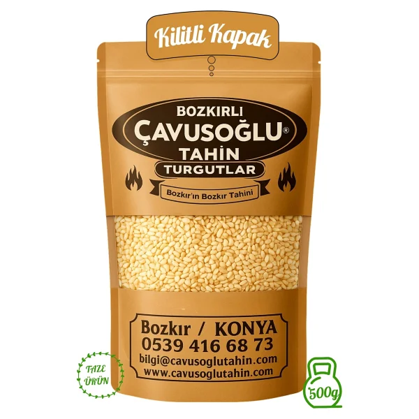 Bozkırlı Çavuşoğlu Çavuşoğlu Çiğ Susam (Kavrulmamış) 500g - 500 gr - Görsel 3