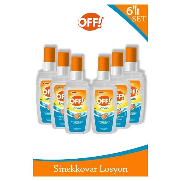 Off Sinek Kovar Losyon 100 ml 6'lı - Görsel 3