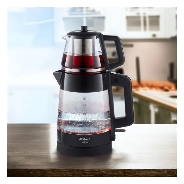 Arzum Ar3136 Teamond 1800 W Cam Çay Makinesi - Görsel 3