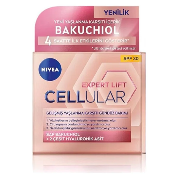 Nivea Cellular Expert Lift Spf 30 Gelişmiş Yaşlanma Karşıtı 50 Ml Gündüz Kremi - Görsel 2