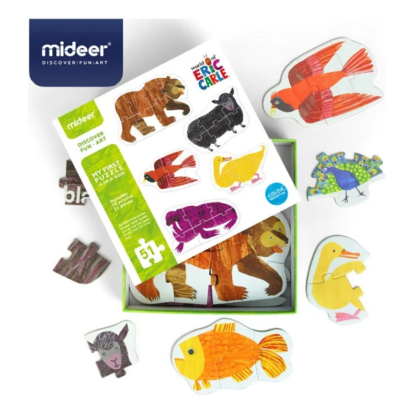 Mideer Renkli Magnetic Tiles Ct1210 60 Parça Blok Oyuncak - Görsel 4