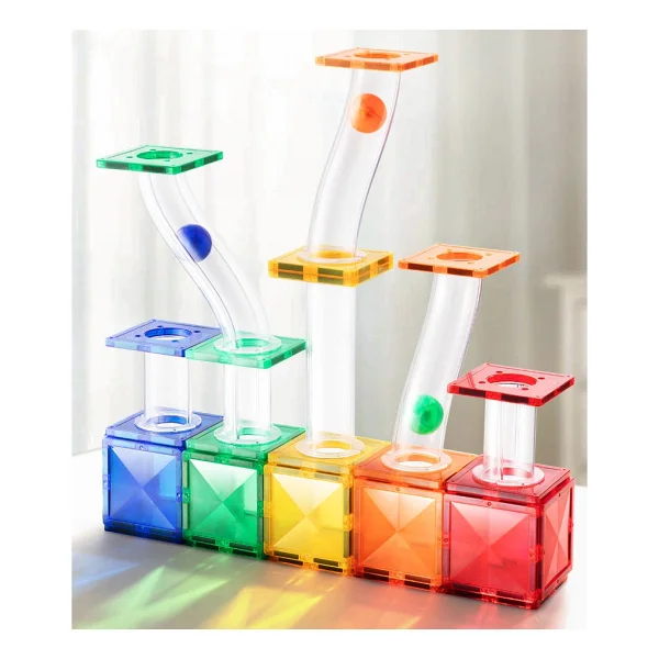 Mideer Renkli Magnetic Tiles - Parkur 100 Parça - Görsel 4
