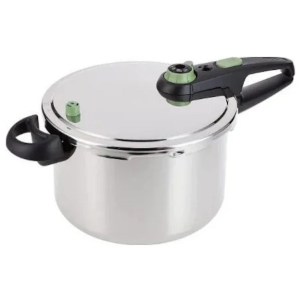 Tefal Düdüklü Tencere 6 L Paslanmaz Çelik Tekli Kullanım İçin Gri Renkli Enerji Tasarruflu - Açık Gri - Görsel 6