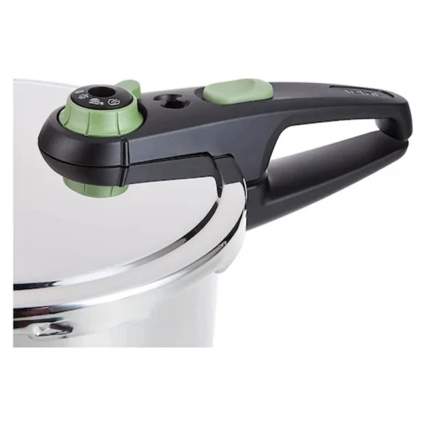 Tefal Düdüklü Tencere 6 L Paslanmaz Çelik Tekli Kullanım İçin Gri Renkli Enerji Tasarruflu - Açık Gri - Görsel 3