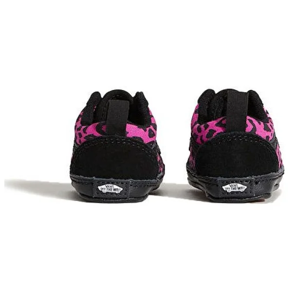 Vans Old Skool Crib Vn000cs5pıb1 Siyah-Pembe Bebek Sneaker - Görsel 3