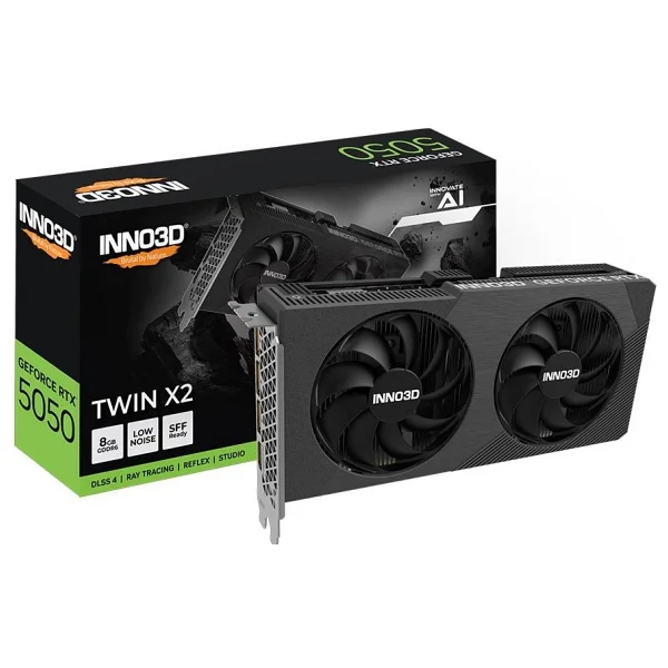 Inno3d RTX 5050 Twin X2 N50502-08d6-174071n 128 Bit Gddr6 8 GB Ekran Kartı - Görsel 3