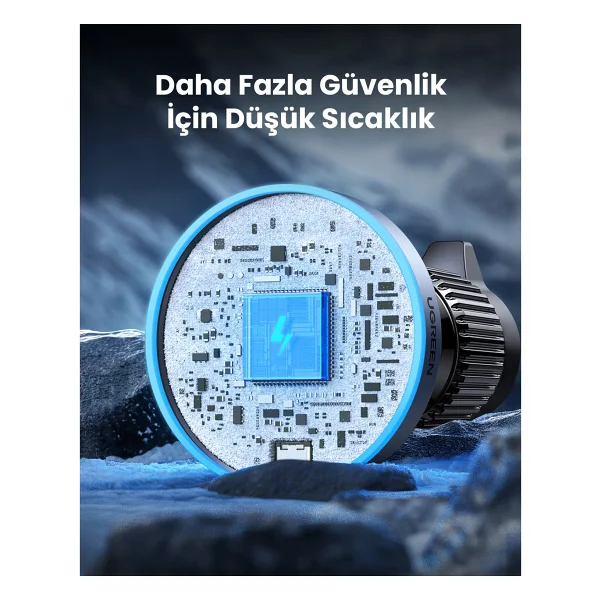 Ugreen W525 35029 Magsafe Manyetik Araç Telefon Tutucu - Görsel 8