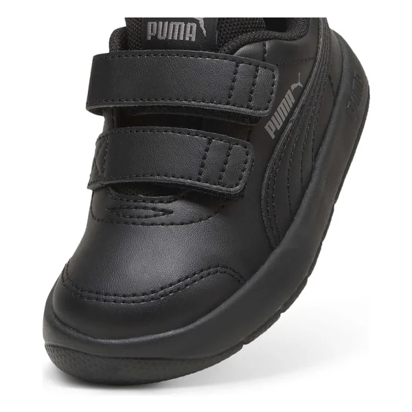 Puma Courtflex V3 310252-01 Siyah Bebek Spor Ayakkabı - Görsel 4
