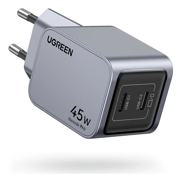 Ugreen Nexode Pro 35008 45 W Hızlı Şarj Adaptörü - Görsel 2