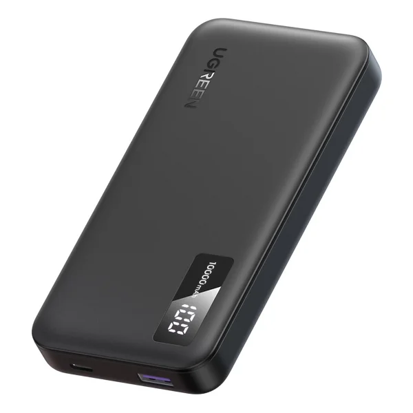 Ugreen 10.000 mAh Pd 3.0 Hızlı Şarj Powerbank - Siyah - Görsel 2