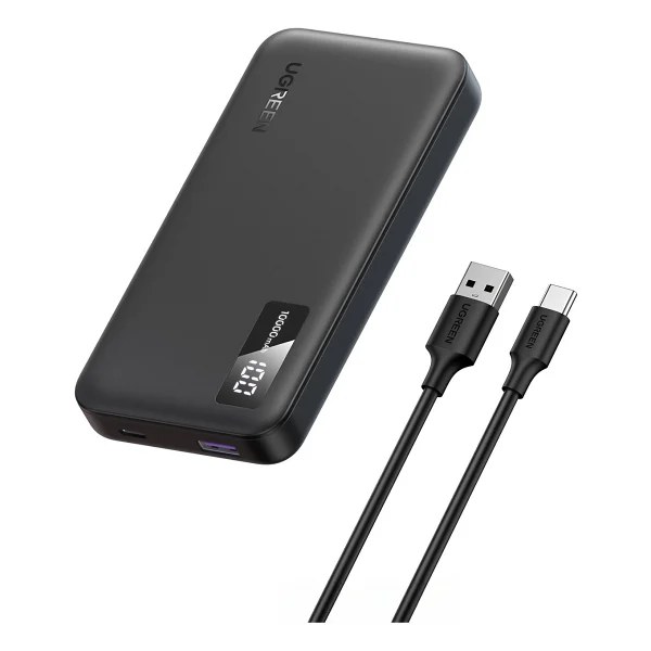 Ugreen 10.000 mAh Pd 3.0 Hızlı Şarj Powerbank - Siyah - Görsel 3