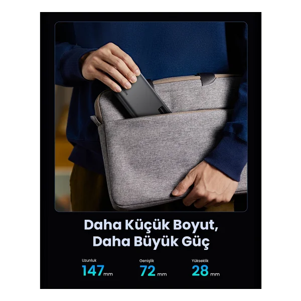 Ugreen Pb312 25683 20000 mAh Hızlı Şarj Powerbank - Görsel 7