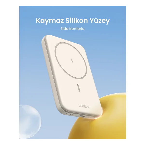 Ugreen 25207 5000 mAh Hızlı Şarj Magsafe Powerbank - Görsel 3