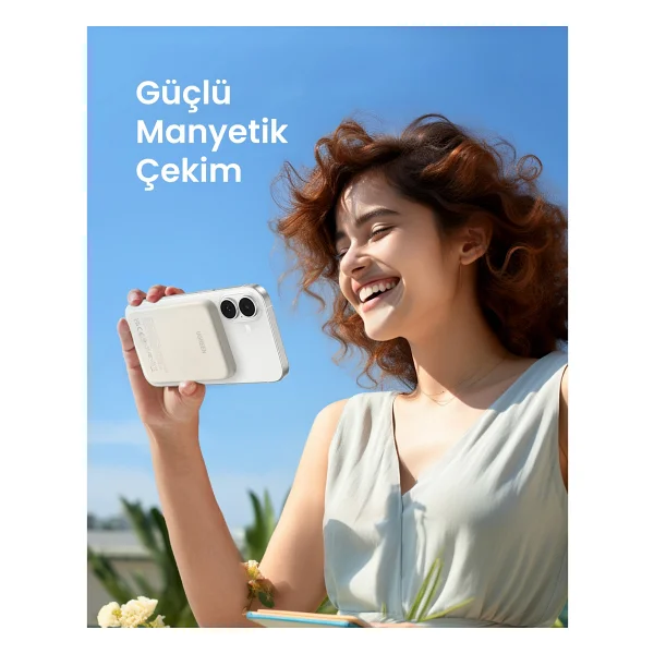 Ugreen 25207 5000 mAh Hızlı Şarj Magsafe Powerbank - Görsel 5