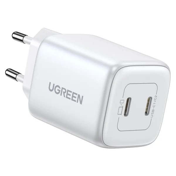 Ugreen Nexode 45 W Beyaz Type-C Hızlı Şarj Adaptörü - Görsel 4