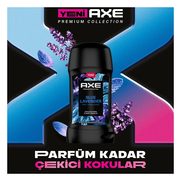 Axe Premium Collection Blue Lavender 50 ml Erkek Stick Deodorant - Görsel 3
