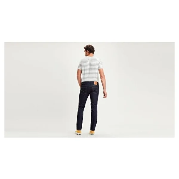 Levi's 511 Slim 04511-4497 Koyu Lacivert Erkek Kot Pantolon - Görsel 3
