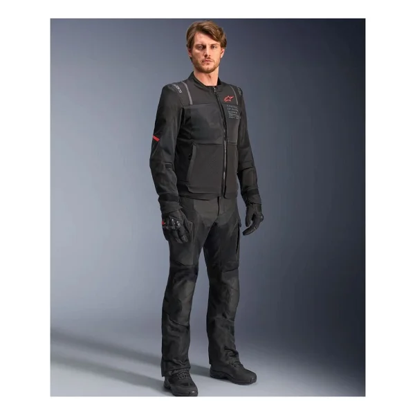 Alpinestars St-2 Air Erkek Siyah Yazlık Motosiklet Montu - Görsel 3