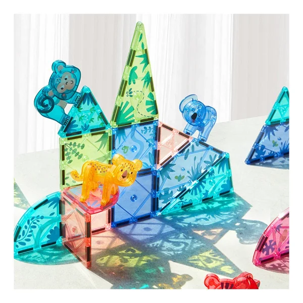 Mideer Magnetic Tiles Sihirli Orman Ct6399 40 Parça Blok Oyuncak - Görsel 4