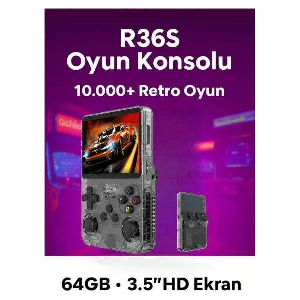 Schitec R36s Beyaz Gameboy - Görsel 9