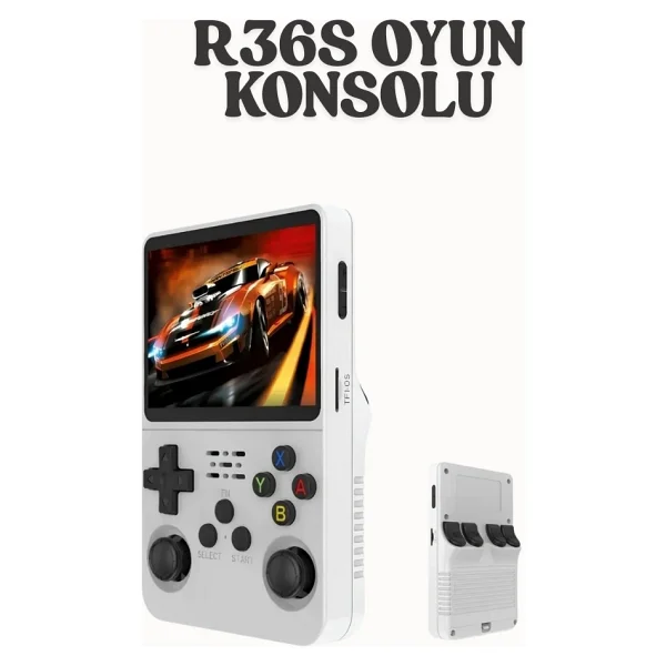 Schitec R36s Beyaz Gameboy - Görsel 2