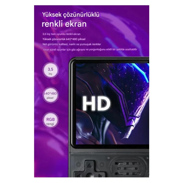 Schitec R36s Beyaz Gameboy - Görsel 4