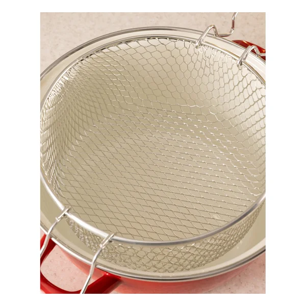 Madame Coco Salentino Kırmızı 22 Cm Kızartma Tenceresi - Görsel 7
