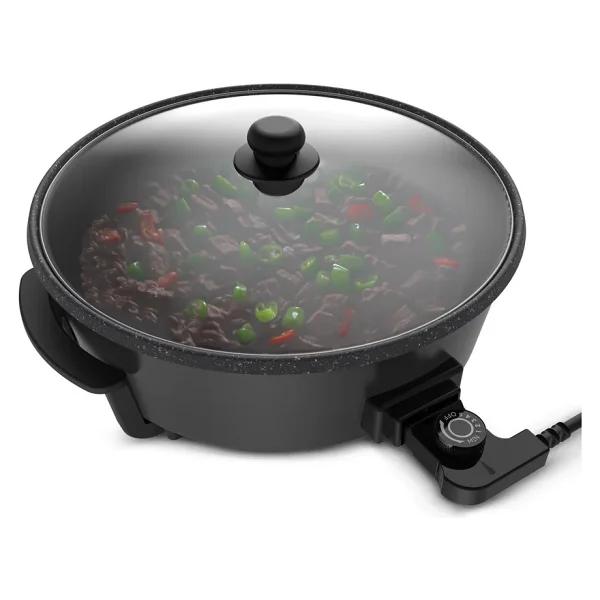 King Tavazade K2101 Siyah 1200 W Pizza Makinesi - Görsel 6