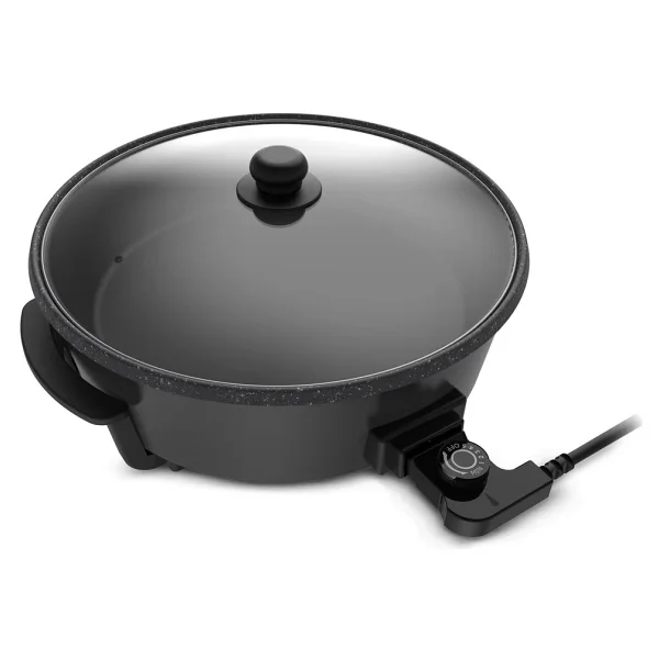 King Tavazade K2101 Siyah 1200 W Pizza Makinesi - Görsel 2