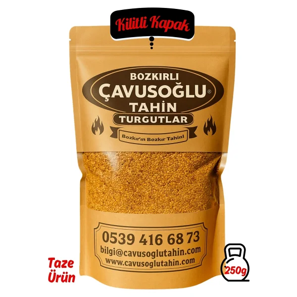 Bozkırlı Çavuşoğlu Susam Tanışma Seti (Siyah Susam 100 gr + Çiğ 250 gr + Odun Ateşinde Kavrulmuş 250 gr) - 600 gr - Görsel 3