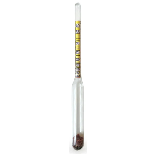 Aek-Tech Kısa Form 17 Cm 0-100 Alkolmetre - Görsel 3