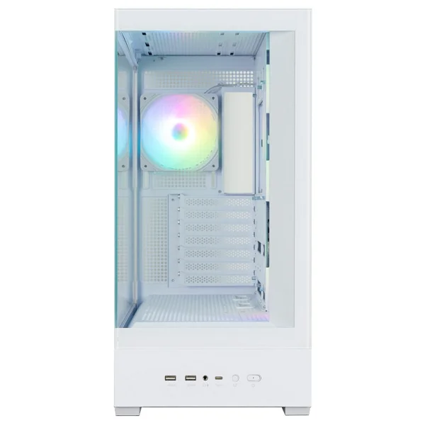 Zalman P40 Ds Argb Fanlı Beyaz Atx Oyuncu Kasası - Görsel 4