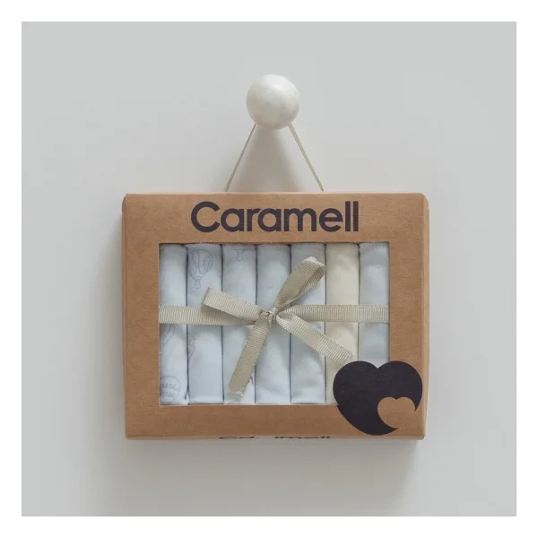 Caramell Flaying Cars 7'li Bebek Penye Mendili 1204 - Görsel 2