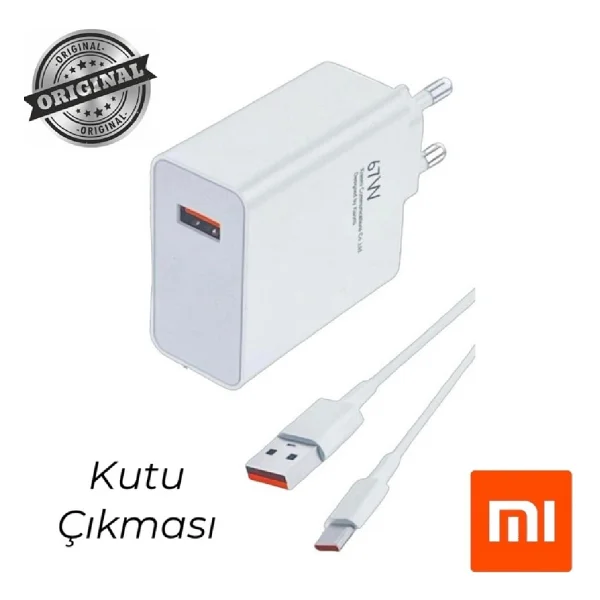 Xiaomi Mdy-12-Eh 67 W Type-C Kablolu Şarj Aleti - Görsel 2