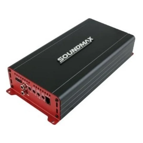 Soundmax Sx-Lm1200.1 Mono Amfi Siyah Bas Amfisi 1ohm 1200rms- 2 Ohm 880rms-4ohm 600rms-Bas Kontrollü - Görsel 4