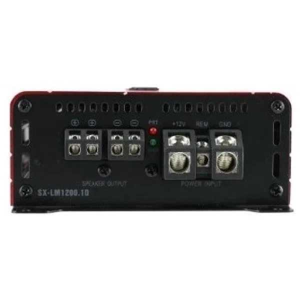 Soundmax Sx-Lm1200.1 Mono Amfi Siyah Bas Amfisi 1ohm 1200rms- 2 Ohm 880rms-4ohm 600rms-Bas Kontrollü - Görsel 2
