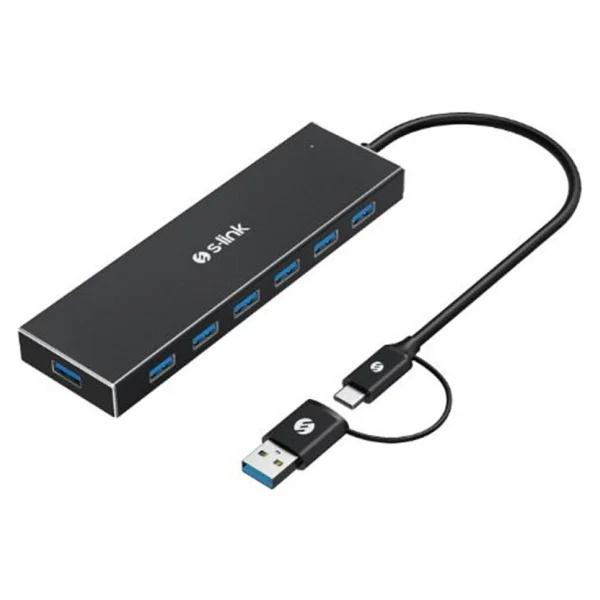 S-Link Sw-U317 7 Port Type-C USB Çoğaltıcı - Görsel 2