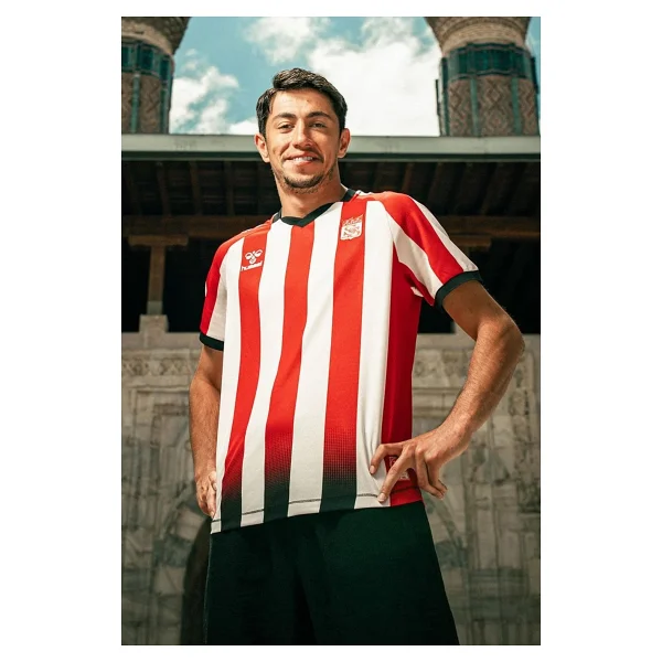 Hummel Sivasspor Efsane Çubuklu Forma 25/26 - Görsel 2