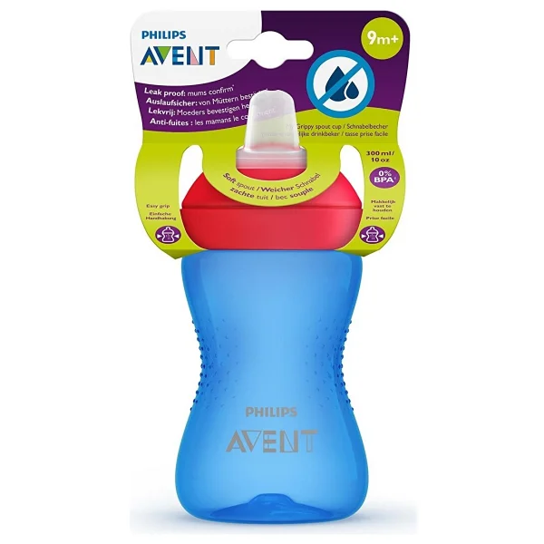 Philips Avent Scf802/01 Mavi Yumuşak Uçlu Alıştırma Bardağı 300 Ml - Görsel 6